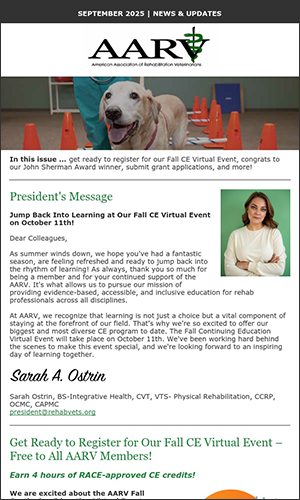 AARV newsletter